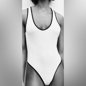 Zara Asymmetric Body suit